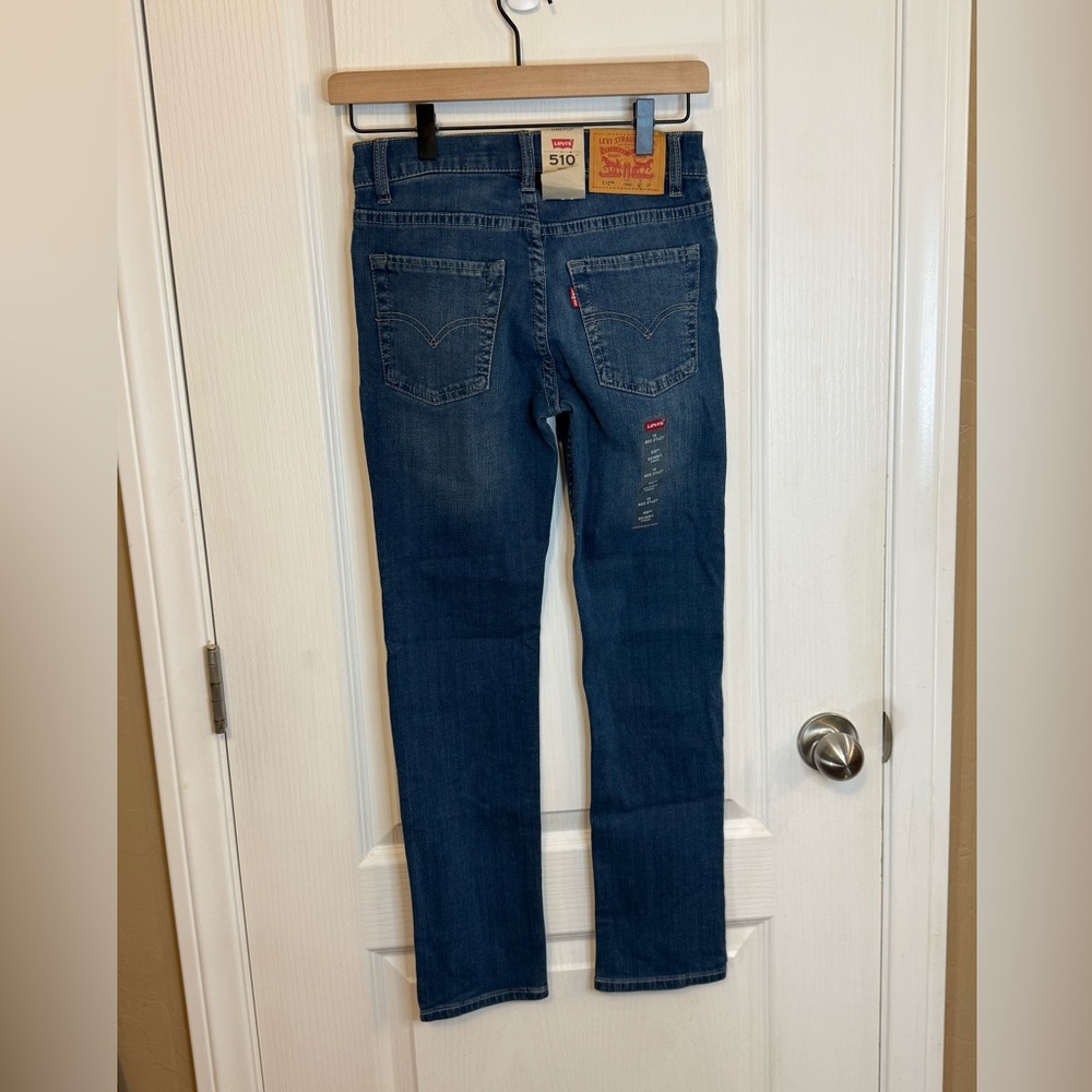 Levi's Dark Blue Skinny Jeans - Picture 4 of 4